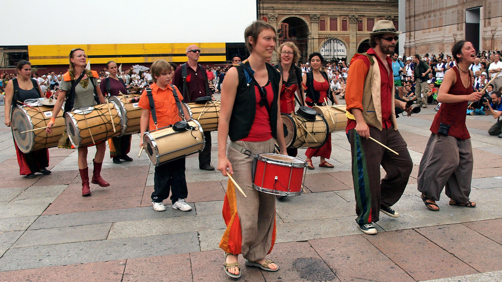 Band in Piazza Maggiore